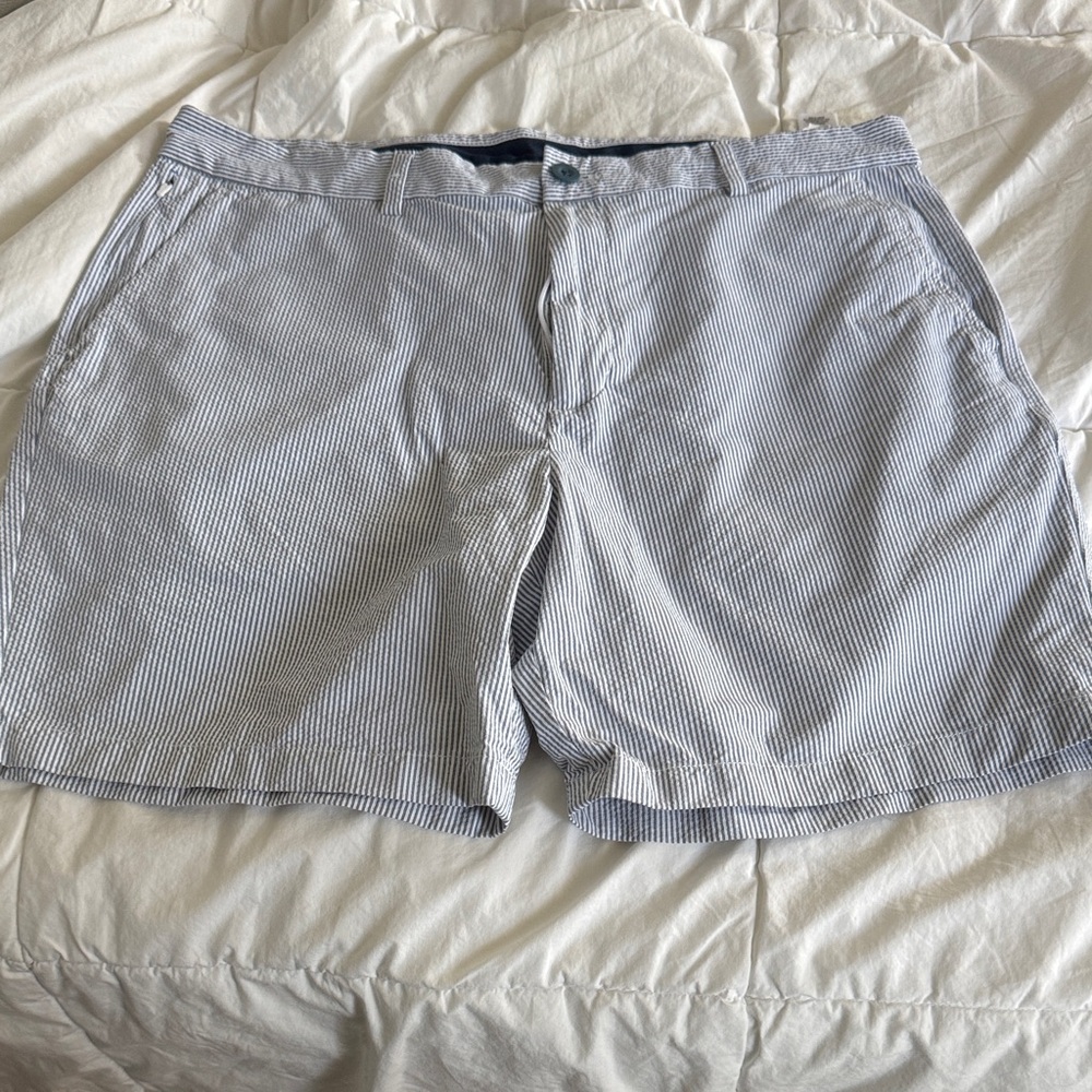 Vineyard Vines Men's Blue Striped Shorts